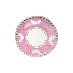 Arcucci Materia piuma rosa piatto frutta 23 cm