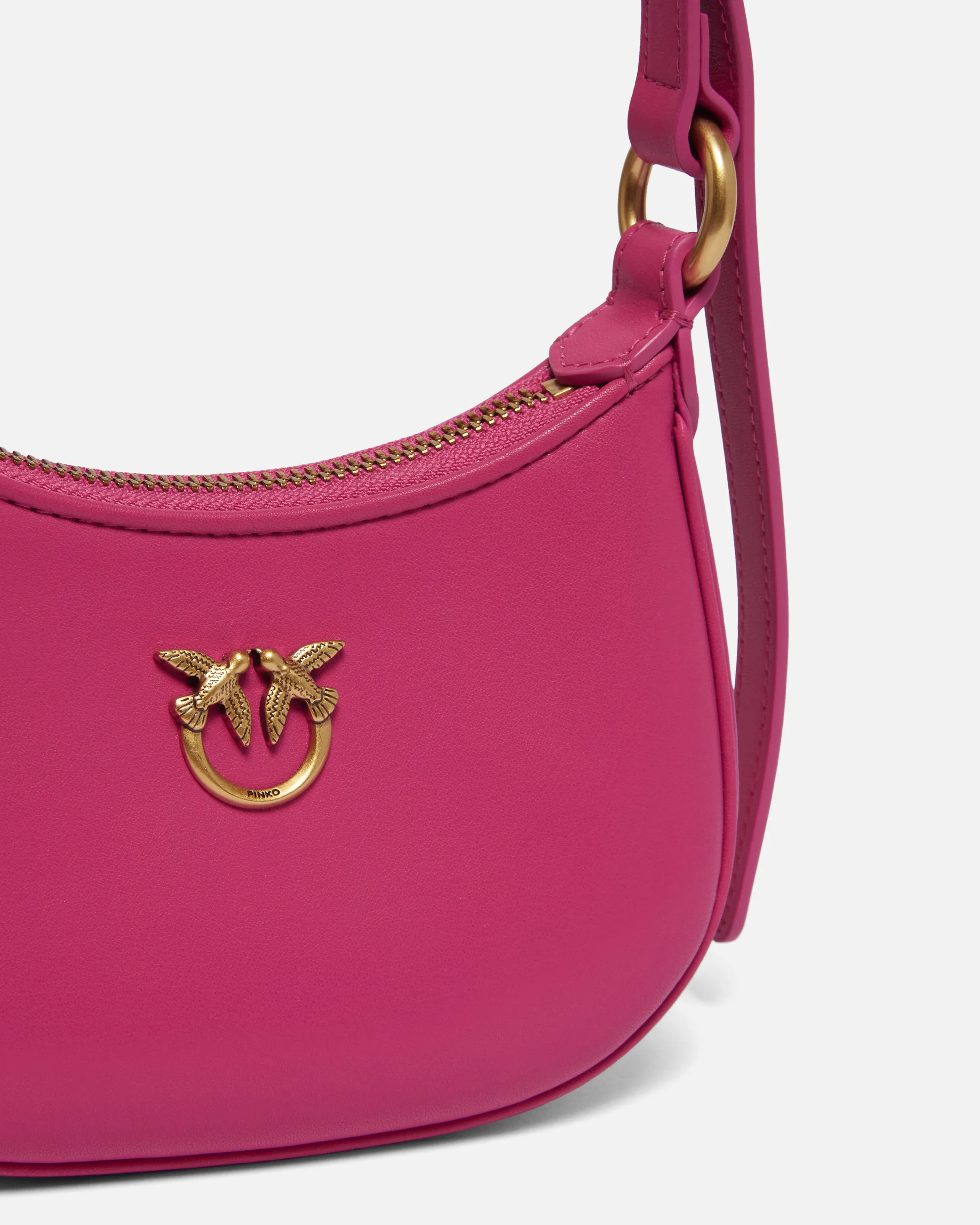  Baby borsa a spalla Half Moon in pelle    