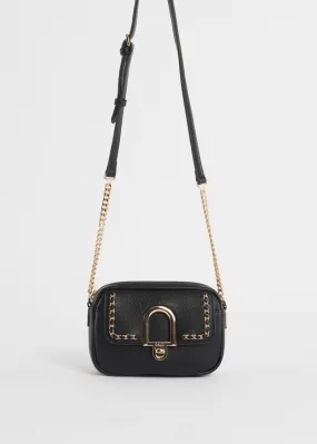 Borsa crossbody con catene