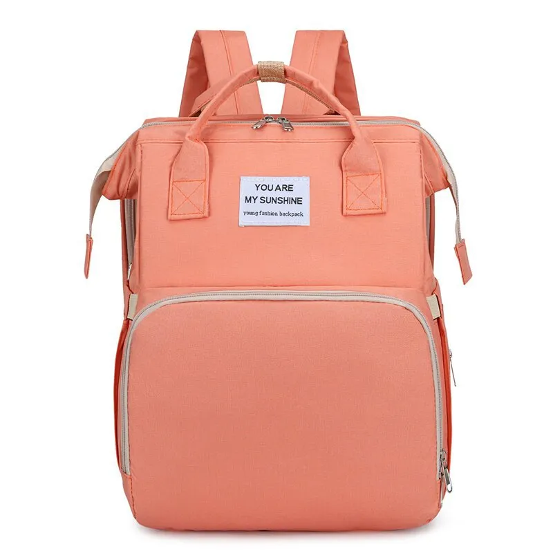 Borsa Per Mamma Di Nuova Moda, Zaino Pieghevole Per Pannolini Portatile Di Grande Capacità, Regalo Di Halloween, Ringraziamento 