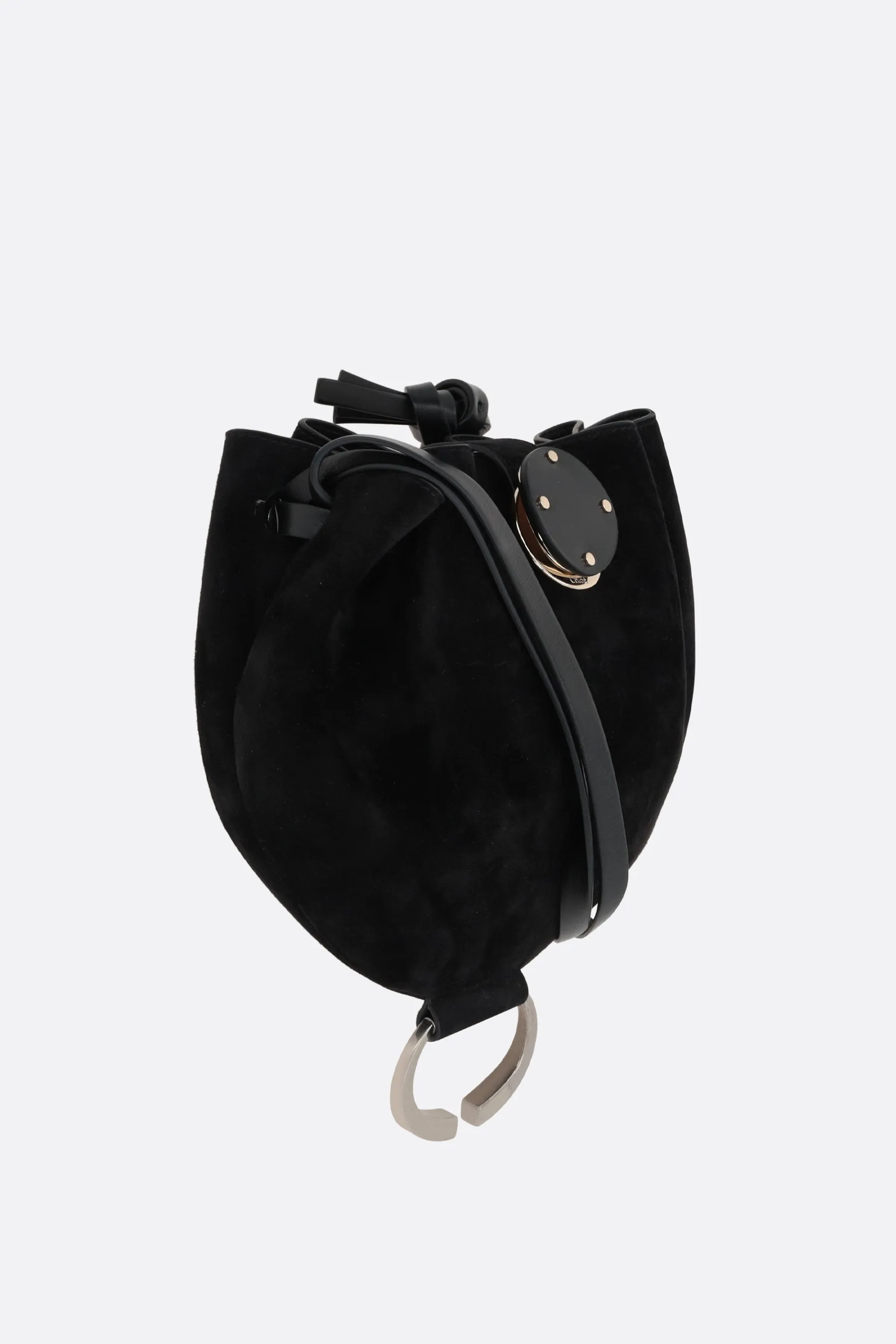  CHLOÉ borsa a spalla in suede 