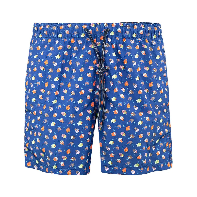 Costume DRUMOHR Pesciolini su Fondo Blu
