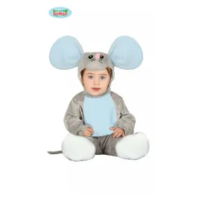 Costume Topo Neonato 12/24  Mesi Sorcio Accessori Travestimento Carnevale Halloween Ratatouille