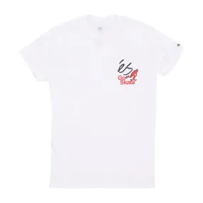 Maglietta Uomo Go Skate Tee White