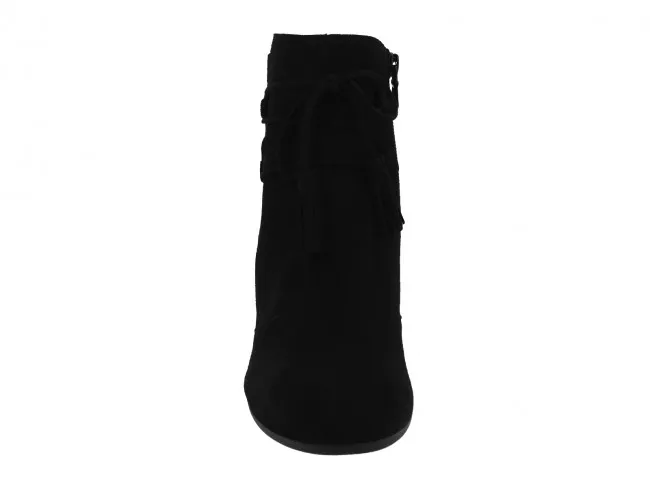NERO GIARDINI STIVALI BASSI DONNA INVERNO A806924DE 100  TRONCHETTI NERO