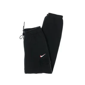 Pantalone Tuta Felpato Donna W Sportswear Cargo Loose Pant Black