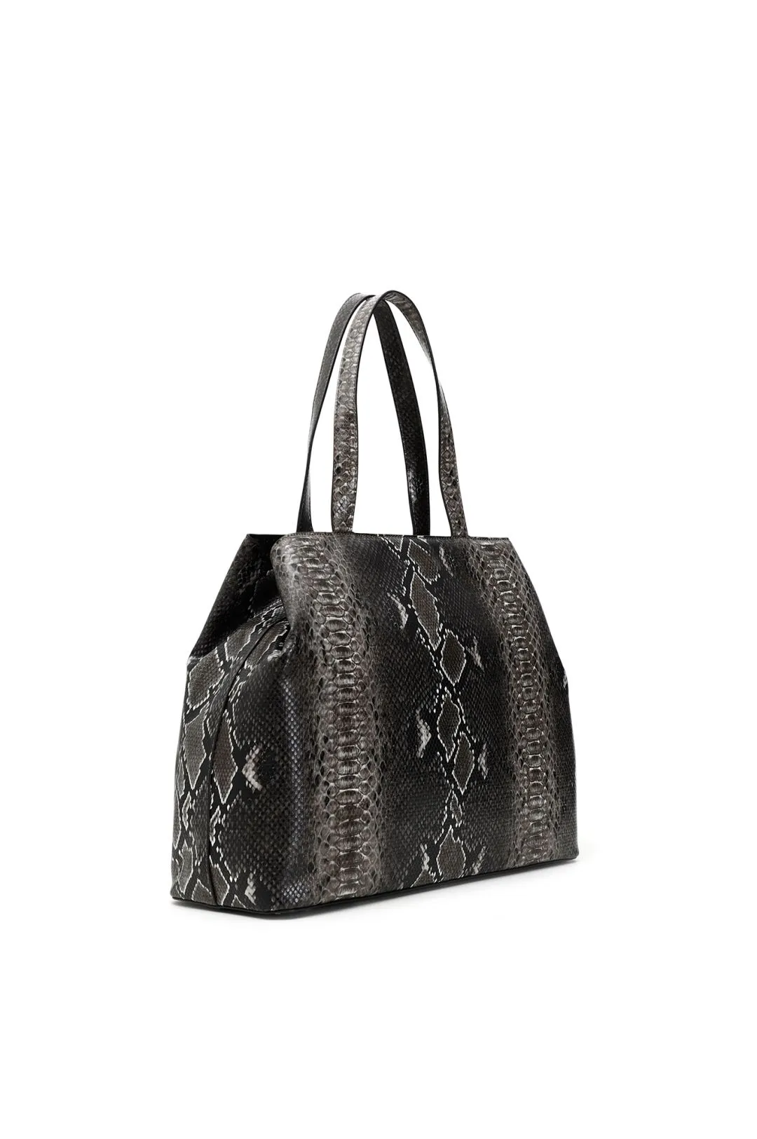 SHOPPING BAG STAMPA PITONE